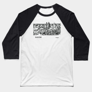 Salem - Oregon Baseball T-Shirt